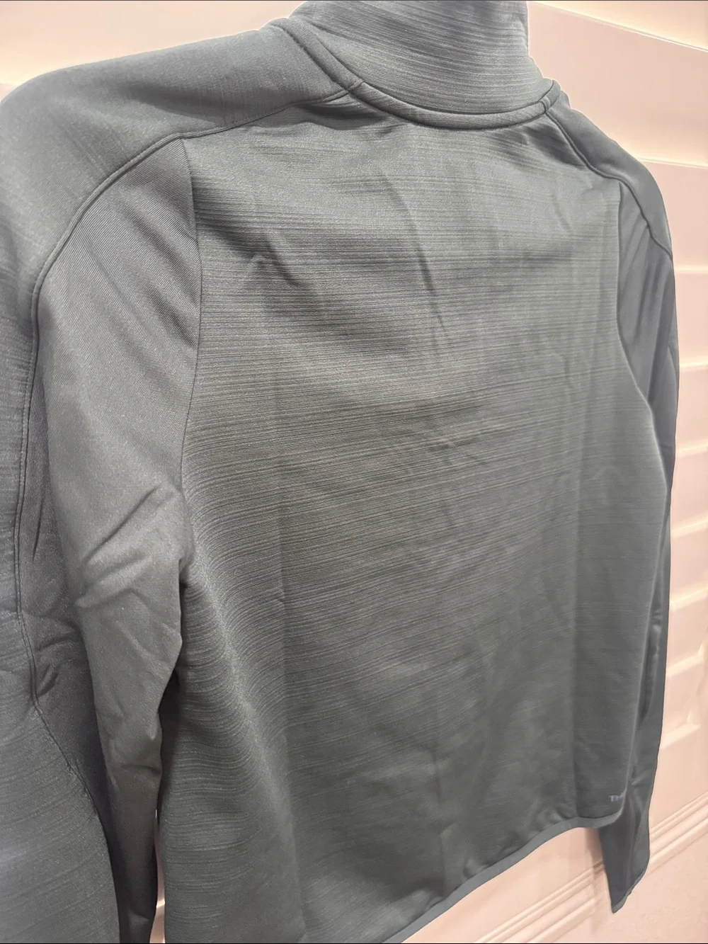 Nike Pro Kids  Long-Sleeve Half Zip Top in Dark Green